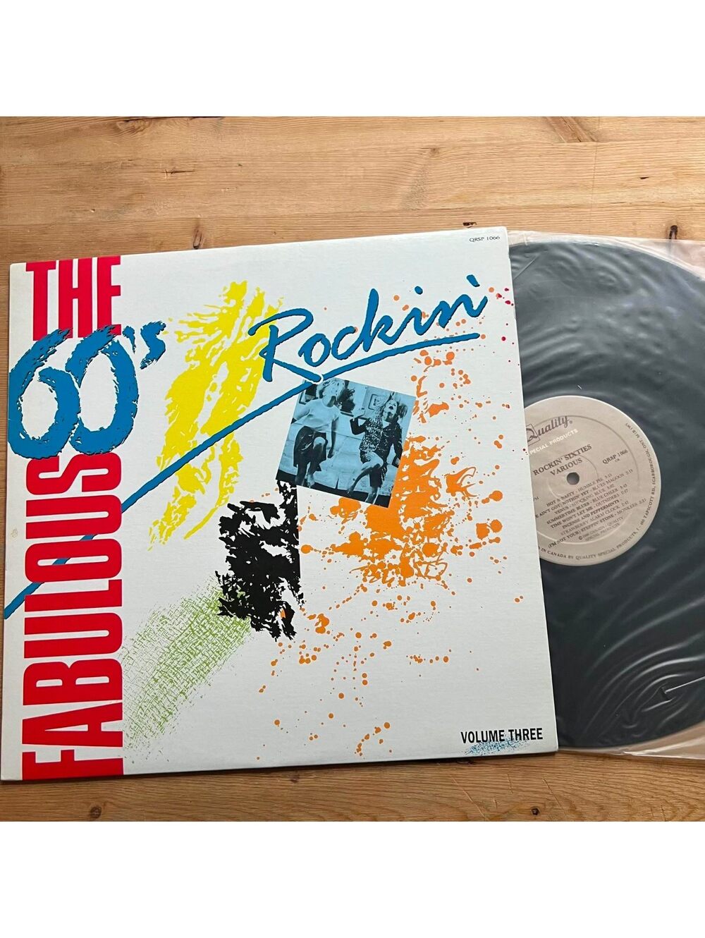 Various - The Fabulous 60's Rockin' 33rpm VG+ VR22